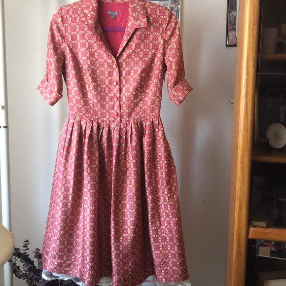 ANN TAYLOR SILK DRESS🌸 - Picture 5 of 12